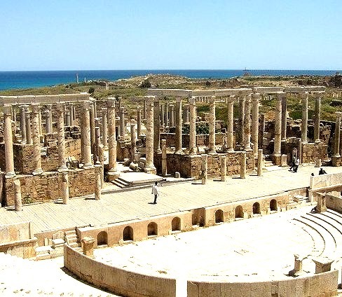 Leptis Magna was a prominent city of the Roman Empire. Its ruins are located in Khoms, Libya, 130 km east of Tripoli. The site is one of the most spectacular and...
