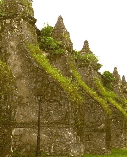 Paoay Church, Unesco World Heritage Site in Ilocos Norte, Philippines