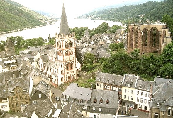 by crustaceangirl on Flickr.Bacharach am Rhein is a town in the Mainz-Bingen district in Rhineland-Palatinate, Germany.