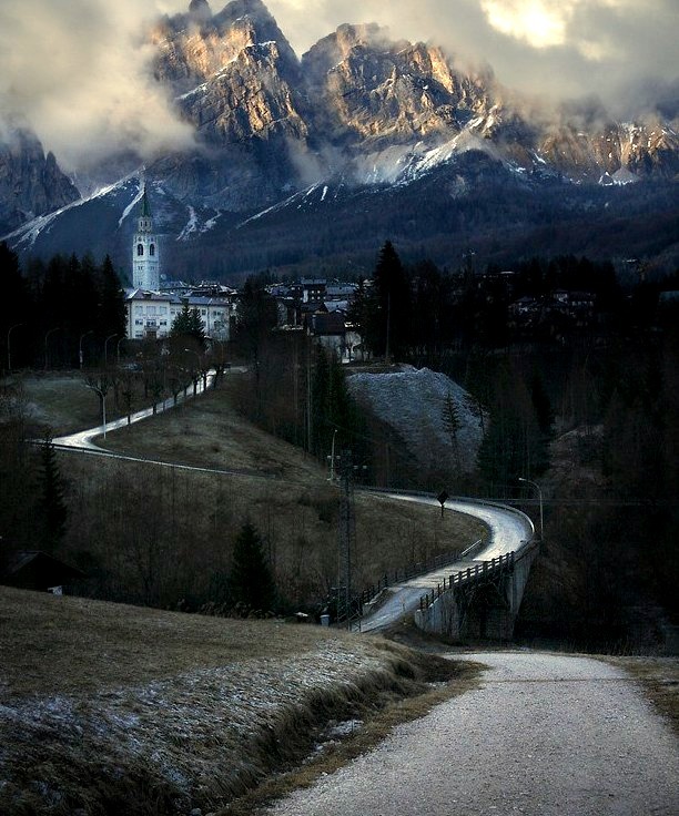 The winter is coming, Cortina d'Ampezzo, Dolomites, Italy