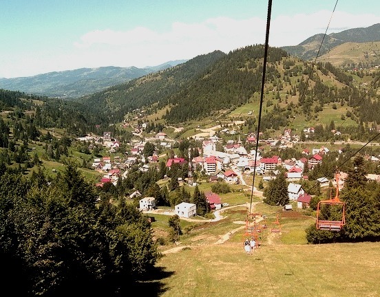 Borsa Ski Resort in Rodna Mountains, Maramures, Romania