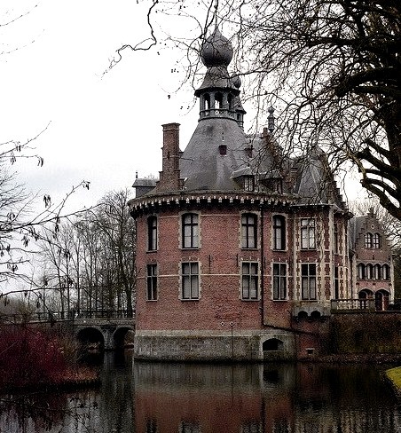 Ooidonk Castle in Deinze, Belgium