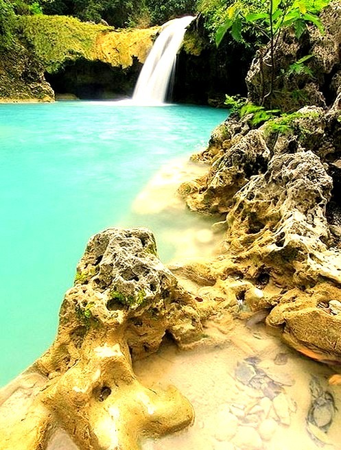 Tanap Avis Falls in Ilocos Norte, Philippines
